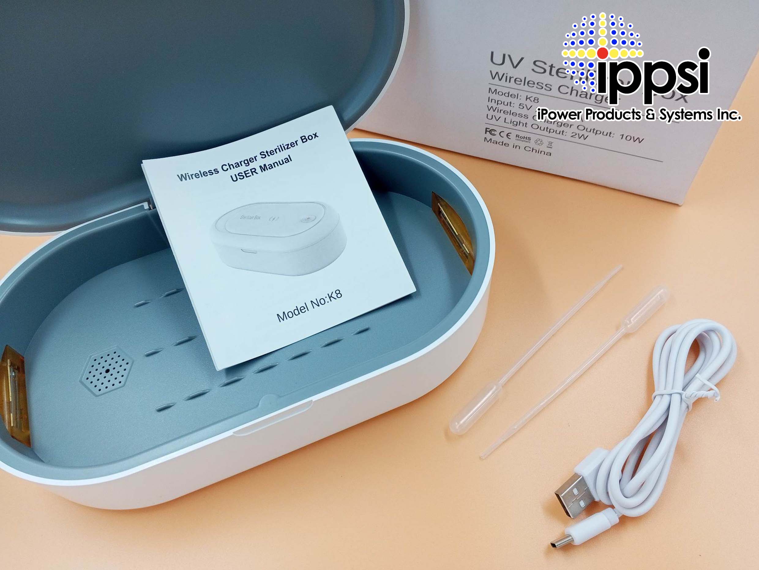 UV Sterilizer Box & Wireless Charger - Image 10