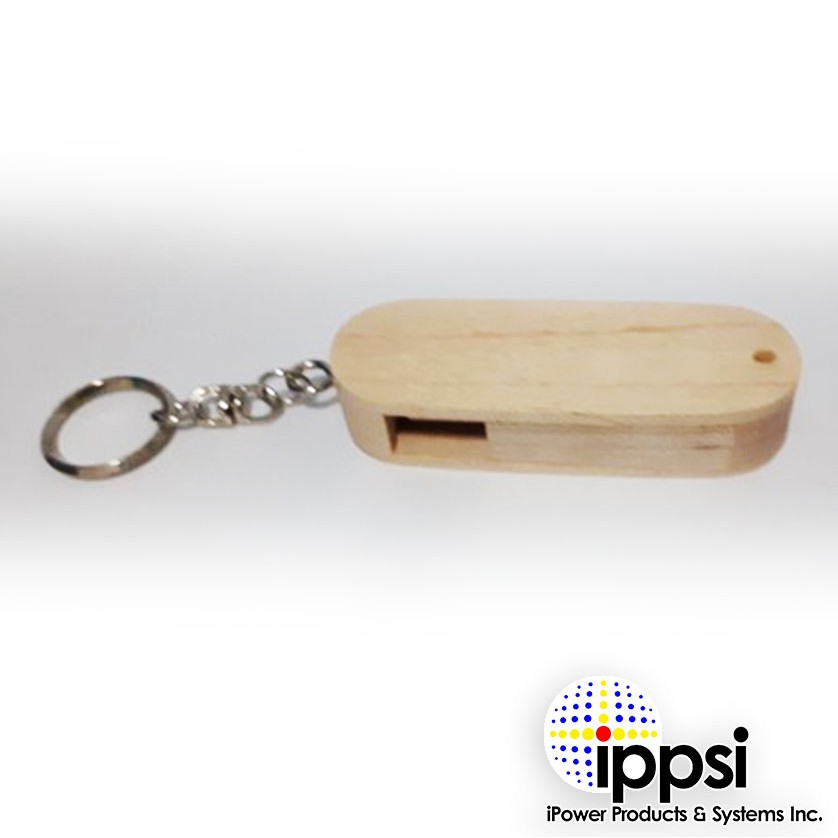 Wooden Swivel Type USB Flash Drive - Image 2