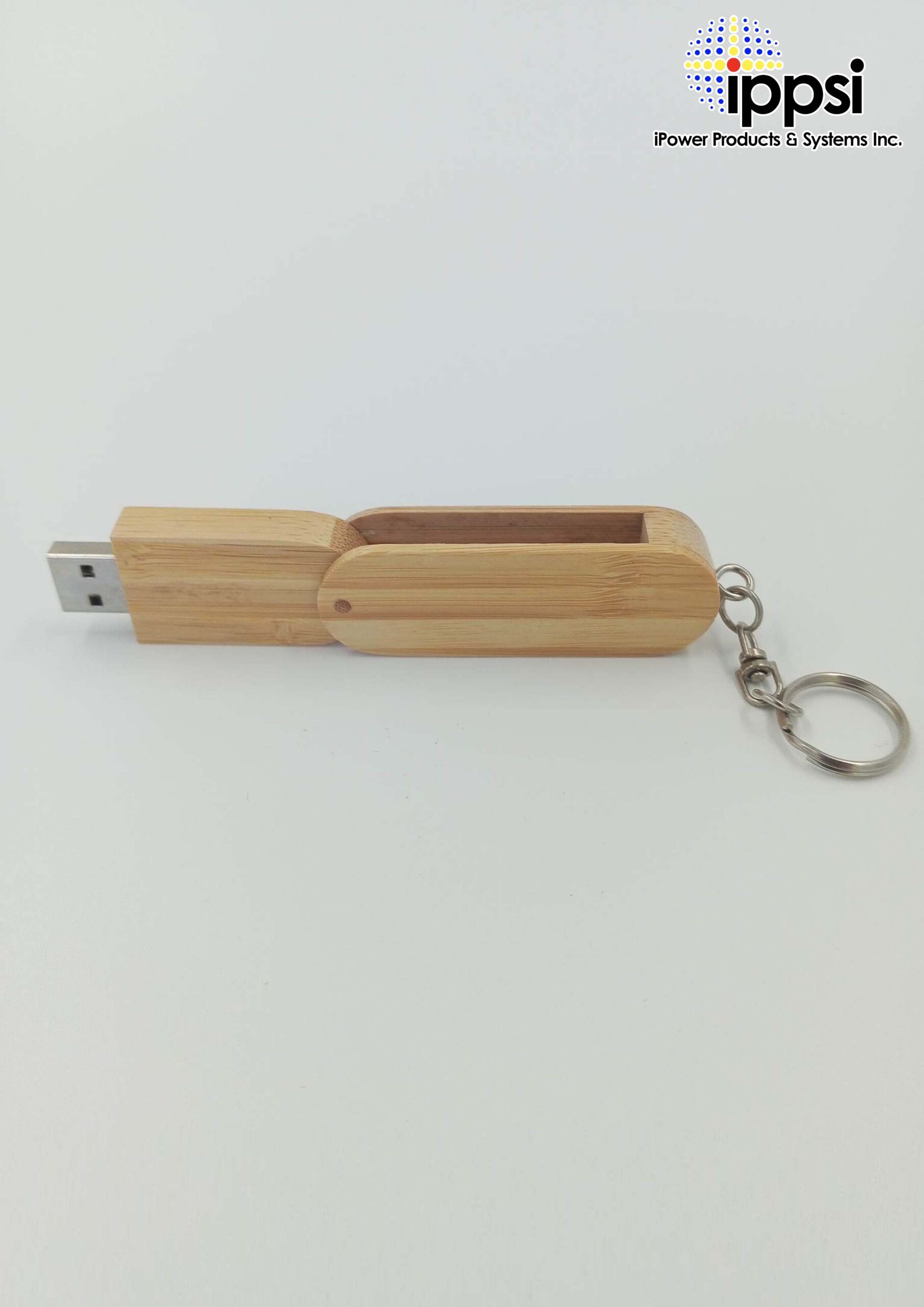 Wooden Swivel Type USB Flash Drive - Image 5